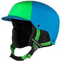 Шлем LOS RAKETOS Spark S, неоновый зелено-голубой