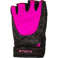 Перчатки ATEMI AFG06PL, L, черный/розовый