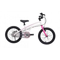 Велосипед Royal Baby H2 All, 16, бело-розовый